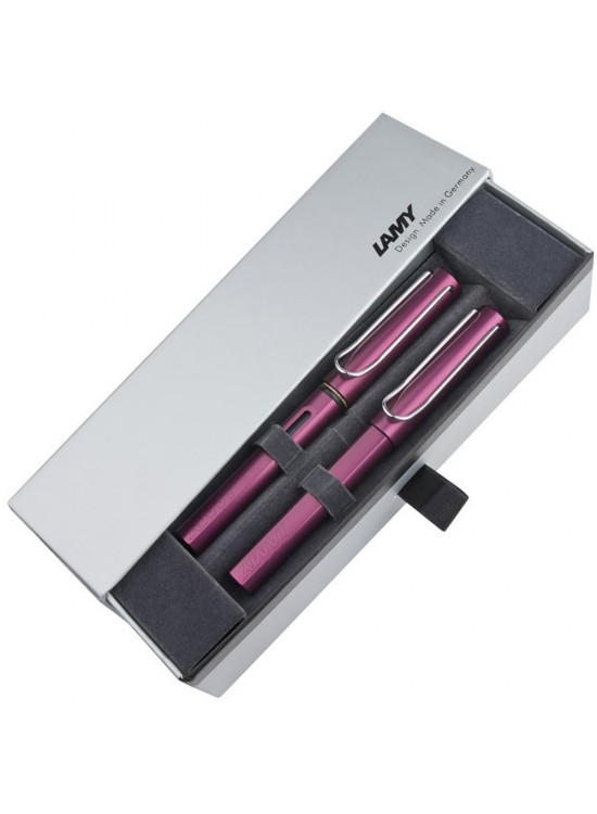 Lamy Takım Kalem Dolma+Roller Kalem Al-Star Siyah-Mor 29-M-329