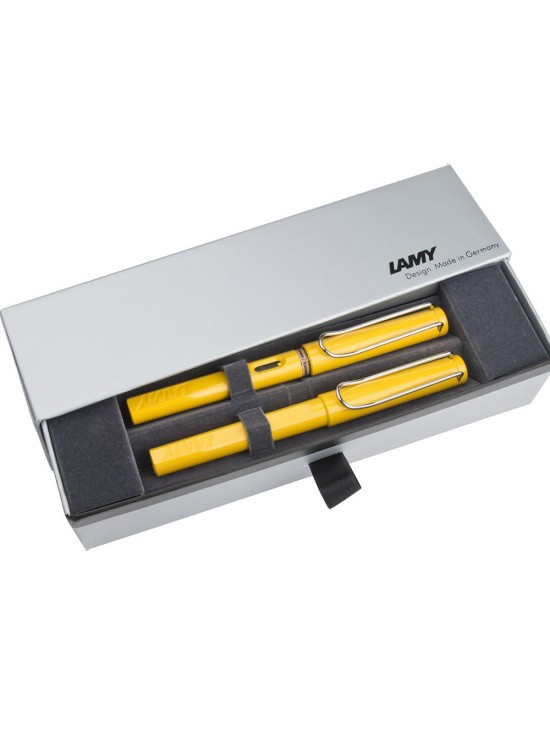 Lamy Takım Kalem Dolma+Roller Kalem Safarı Sarı 18-M-318