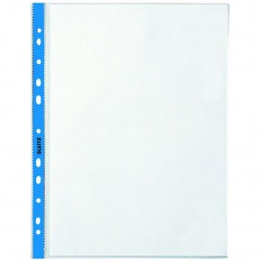 Leitz Poşet Dosya Kristal Mavi Kenarlı A4 100 Lü L-4700