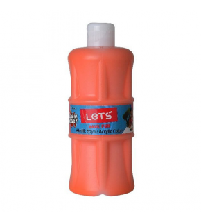 Lets Akrilik Boya 500 ML Turuncu L-5302