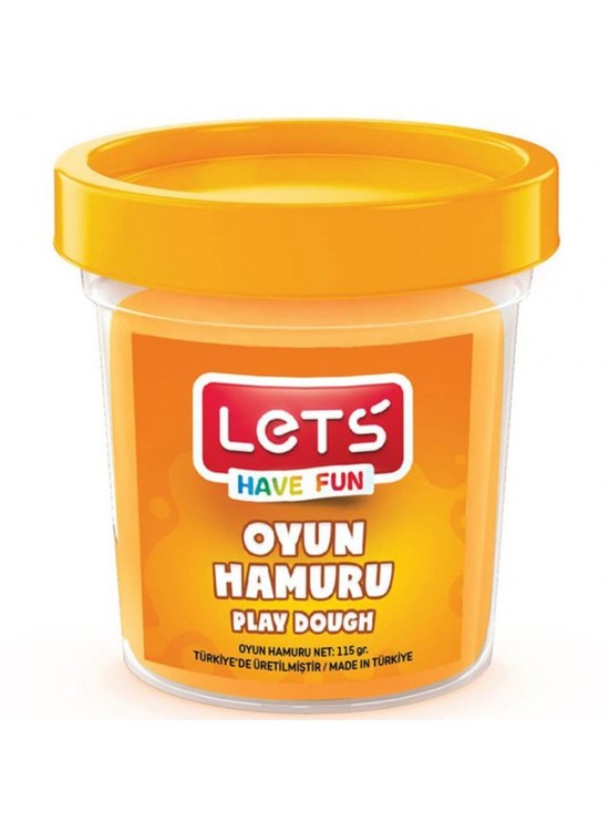 Lets Oyun Hamuru Tek Renk Turuncu 115 GR L8440-8