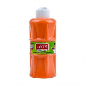 Lets Parmak Boyası 250 ML Turuncu L-5603