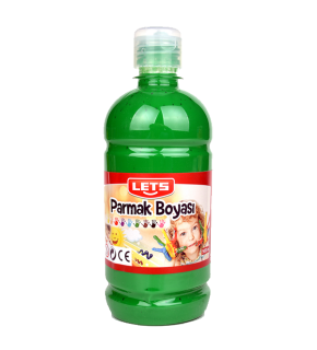Lets Parmak Boyası 500 ML Yeşil L-5007