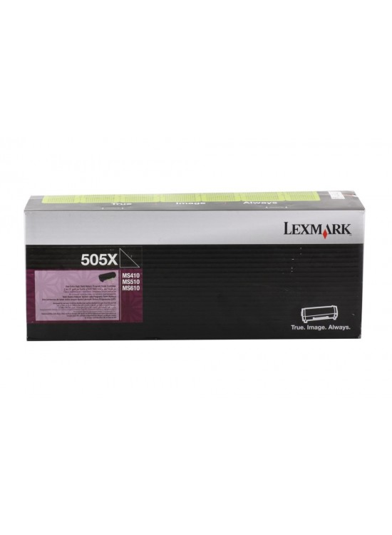 Lexmark 50F5X00 (505X) 10.000 Sayfa Black Siyah Toner MS410-415-510-610