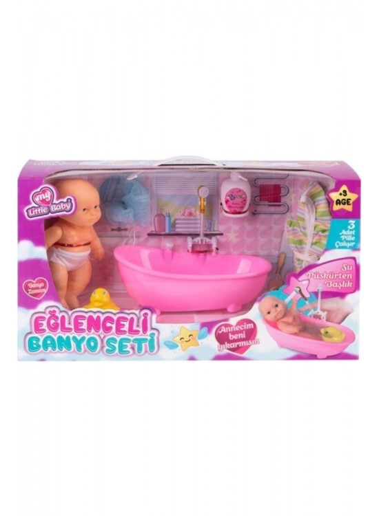 Limon Oyuncak Pilli Küvetli Banyo Seti