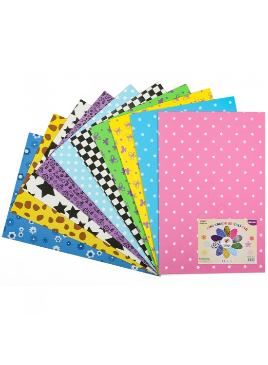 Lino 20x30 Eva Baskılı Karışık 10 Lu