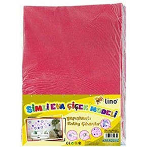 Lino 33X35 Simli Yapışkanlı Eva Çiçek Modeli 2li