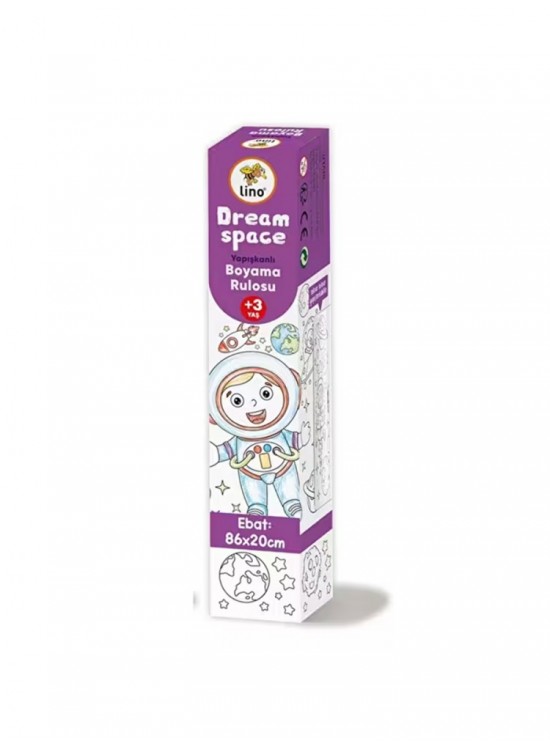 Lino 86x20 Yapışkanlı Boyama Rulosu Dream Space