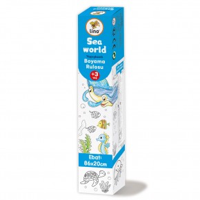 Lino 86x20 Yapışkanlı Boyama Rulosu Sea World