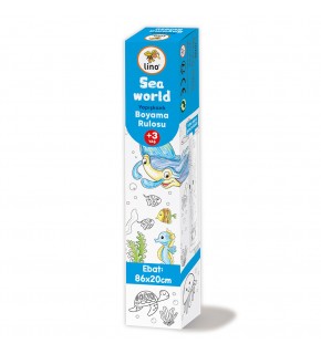 Lino 86x20 Yapışkanlı Boyama Rulosu Sea World