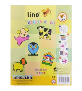 Lino Küçülen Kağıt 2 Lİ 20x25 CM