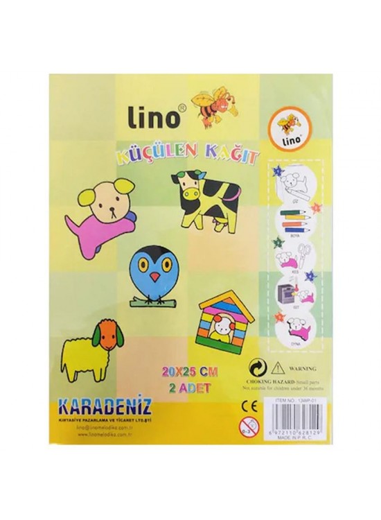 Lino Küçülen Kağıt 2 Lİ 20x25 CM