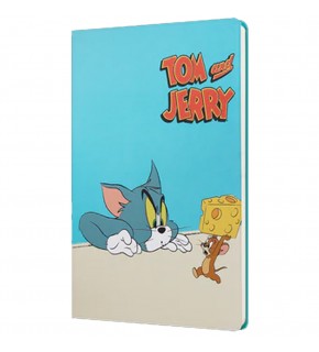 Mabbels Sert Kapak Butik Defter Tom And Jerry Peynir Mavi 80 YP 15x21 DFT-388111