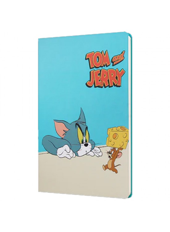 Mabbels Sert Kapak Butik Defter Tom And Jerry Peynir Mavi 80 YP 15x21 DFT-388111