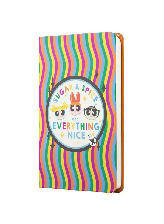 Mabbels Sert Kapak Mini Defter The Powerpuff Girls Everything Nice Turuncu 80 YP 9x14 DFT-388319