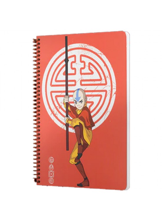 Mabbels Spiralli Defter Avatar Aang Kırmızı 80 YP 17x24 DFT-388616