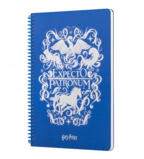 Mabbels Spiralli Defter Harry Potter Expecto Mavi 80 YP.17x24 DFT-388449