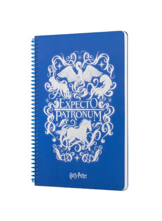 Mabbels Spiralli Defter Harry Potter Expecto Mavi 80 YP.17x24 DFT-388449
