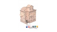Maketix 3D Ahşap Boyama Seti Konak Ev 9788