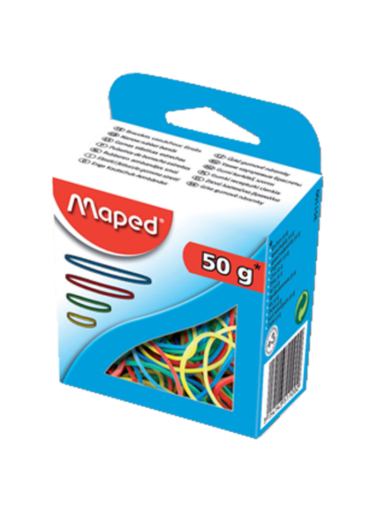 Maped Ambalaj Lastiği Renkli 50 GR 351100