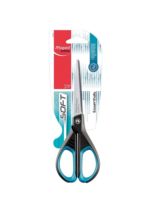 Maped Makas 17 Cm Essentıals Soft Soft Sım Blıster 468210