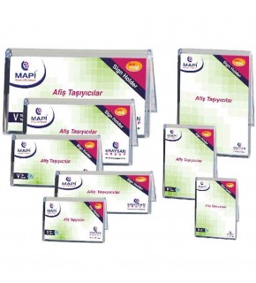 Mapi V Tipi Afiş Taşıyıcı 100x80 Yatay