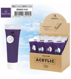 Maries Akrilik Boya 75 ML Dioxazine Violet 815-439