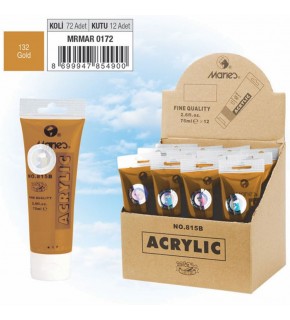 Maries Akrilik Boya 75 ML Gold Altın 815-132