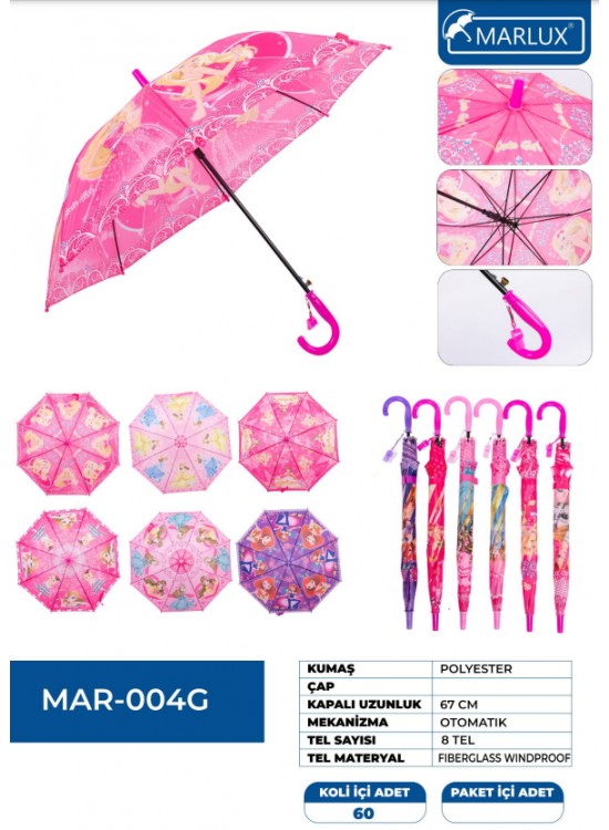 Marlux Şemsiye Bardaksız Kız Çocuk MAR-004G