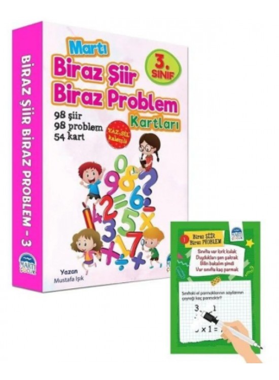 Martı 3 Biraz Şiir Biraz Problem Kartları