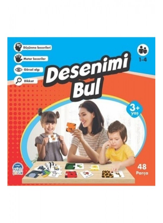 Martı Eğitici Yapboz Desenimi Bul