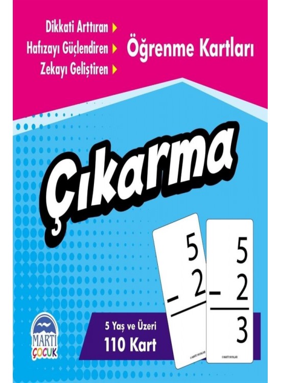 Martı Eğitici Yapboz Öğrenme Kartları Çıkarma