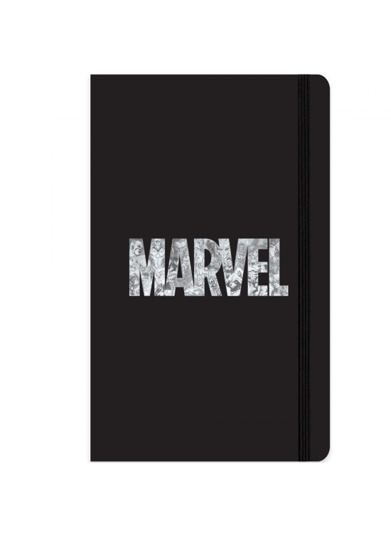 Marvel Lastikli Defter Ciltli 13x21 80 Yp Çizgili