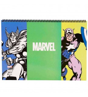 Marvel Spiralli Resim Defteri Seri2 25x35 15 Yp