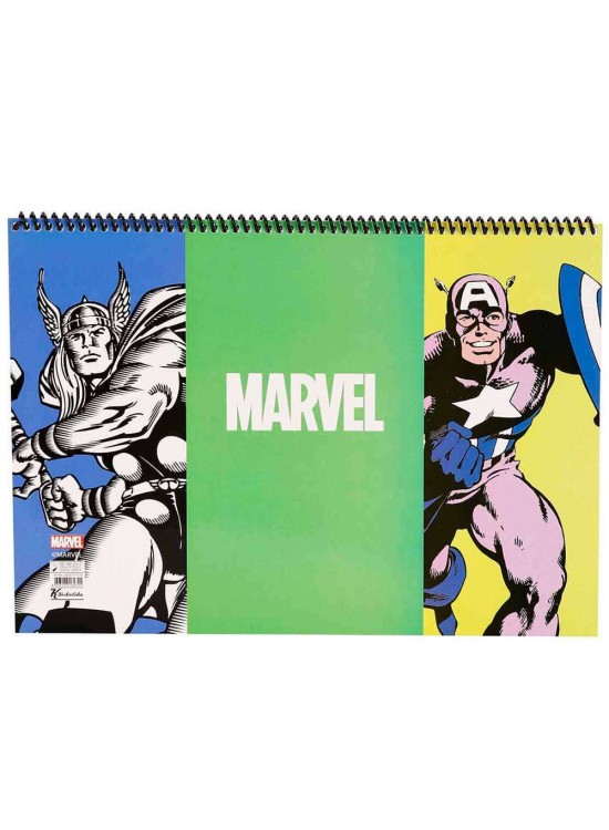 Marvel Spiralli Resim Defteri Seri2 25x35 15 Yp