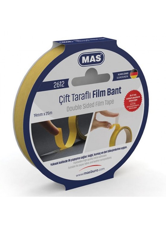 Mas Çift Taraflı Bant 19x25 Mt 2612