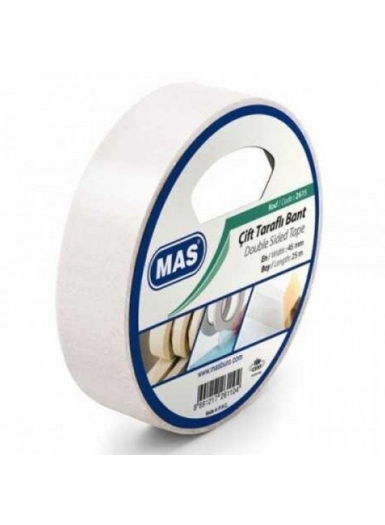 Mas Çift Taraflı Bant 45x25 Mt 2615