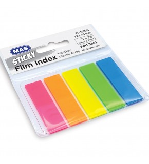 Mas Film Indeks 12x45 PP Dörtgen 25 Syf 5 Renk 3661