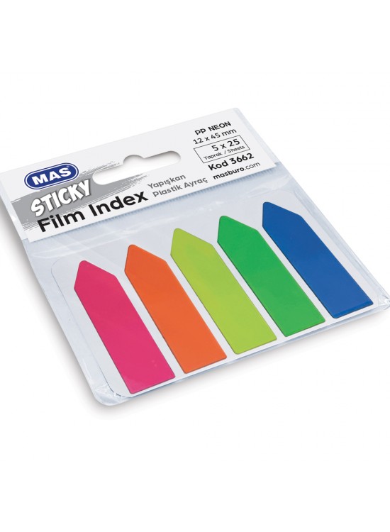 Mas Film Indeks-12x45-PP-Ok 25 Syf 5 Renk 3662
