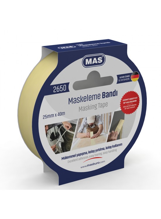Mas Krepe (Maskeleme) Bantı 25 MM x 40 M 2650