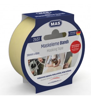 Mas Krepe (Maskeleme) Bantı 38 MM x 40 M 2651