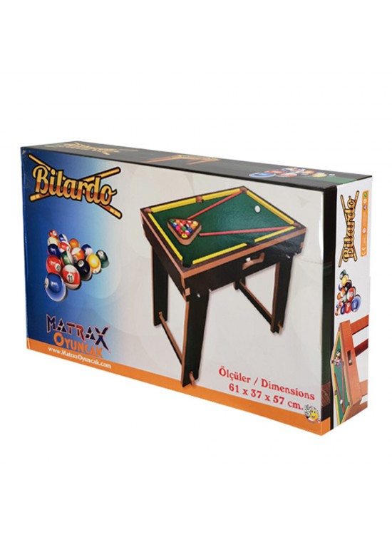 Matrax Ahşap Bilardo Oyunu