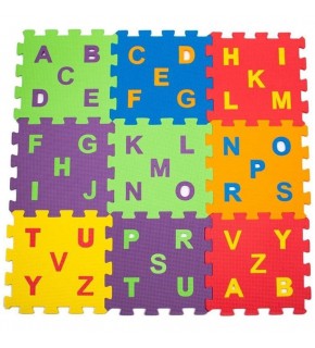 Matrax Eva Puzzle - Harf Seti 33X33X7 Mm.