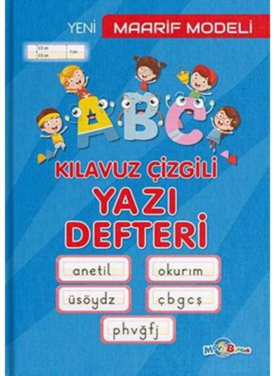 Mavi Boncuk Maarif Model Yazı Defteri Küçük Boy
