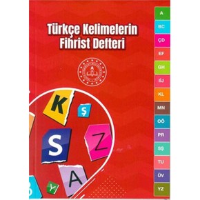Mavi Boncuk Türkçe Kelime Fihristi KK