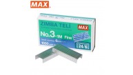 Max Zımba Teli No 24/6 3-1M