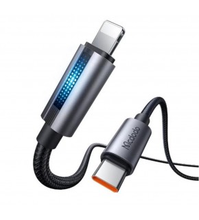 MCDODO CA-5710 PD 36W TYPE-C TO LİGHTNİNG HIZLI ŞARJ KABLOSU 1.2M - SİYAH