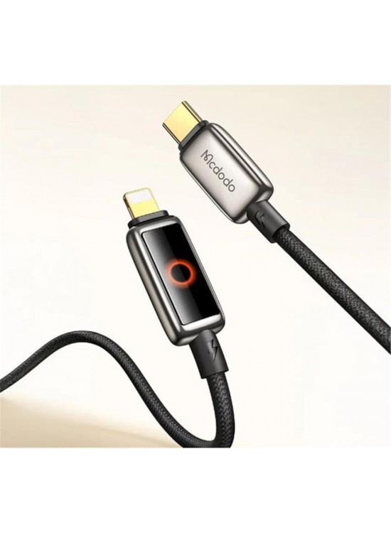 MCDODO CA-6670 USB-C TO LIGHTNİNG NEFES ALAN IŞIK GÖSTERGELİ 36 W PREMİUM KABLO