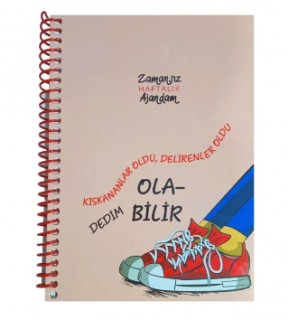 Mcolor Spiralli Ajanda - Zamansız Haftalık Ajanda