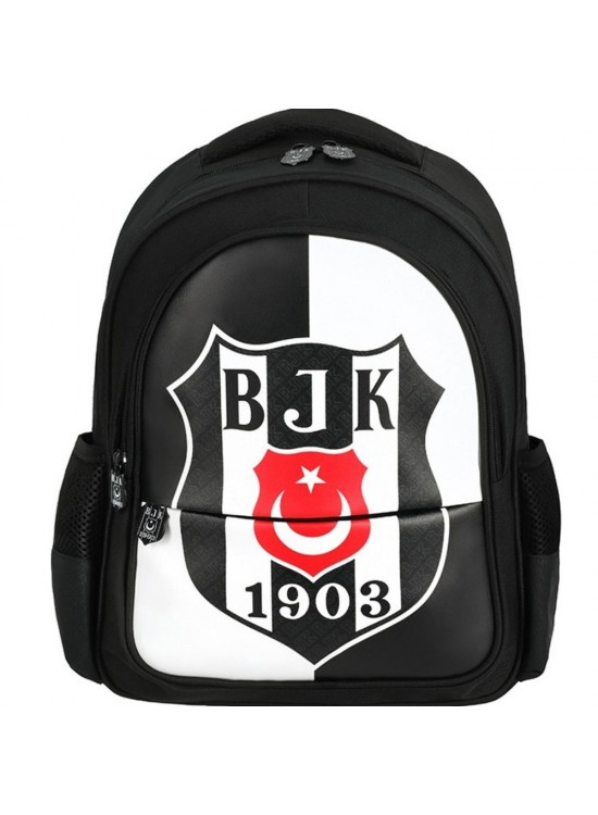 Me Okul Çantası Beşiktaş Bjk 1903 Logo Desenli Suni Deri 25360